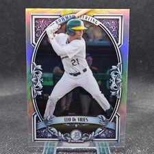 Leo De Vries 2026 Bowman Baseball Bowman Sterling Athletics #BST-9