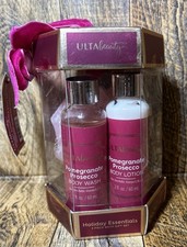 Ulta Beauty Holiday Essentials 3 Piece Bath Gift Set, Pomegranate Prosecco NEW
