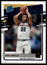 2020-21 Donruss #236 Zeke Nnaji Press Proof Purple #/199