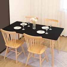 Elastic Table Cloth, 36x60 Inch Reusable Spandex 60" x 36" Rectangular Black