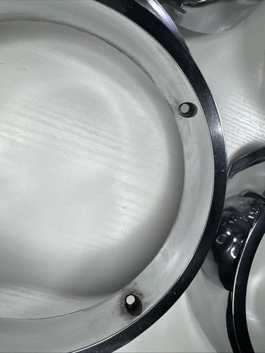 1963 Dodge Custom 880 LH RH Chrome Headlight Door Bezel Pair Grill Trim Molding - Picture 5 of 21