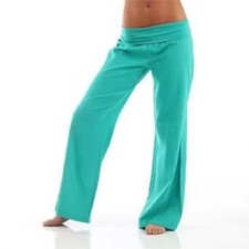 Casual Straight Leg Pants 2026 Bottoms Women's Mid-Waist Yoga Pants Leggings Run