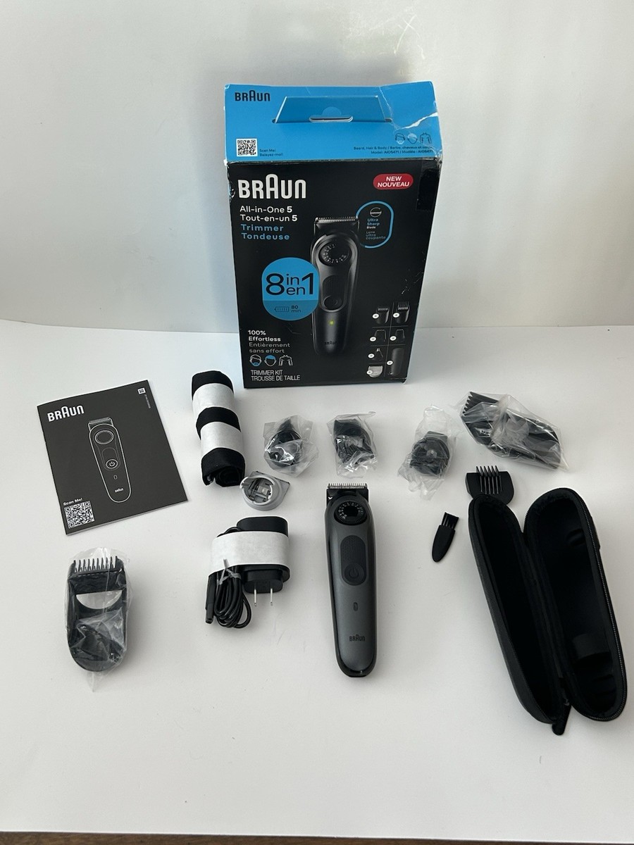 Braun All-in-One Style Kit Series 5 5471 8-in-1 Trimmer for Men