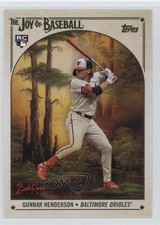 2023 Topps X Bob Ross The Joy of Baseball Gunnar Henderson #94 15zu