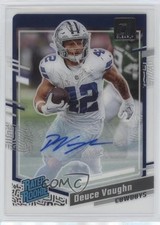 2023 Panini Clearly Donruss Auto Deuce Vaughn #58 Auto 3gs