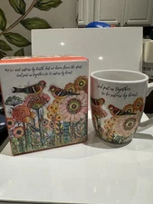 Faithfully Yours Coffee mug. Not Sisters By Birth God Put Us Together To Be Sis