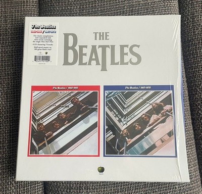 The Beatles 1962-1966 & 1967-1970, inkl. Single Now & Then (Ltd. Red & Blue 6LP)