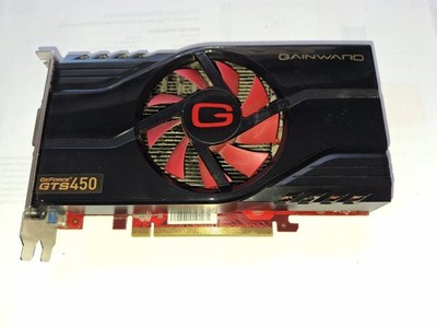 GAINWARD GEFORCE GTS 450 1GB  GDDR3 PCI-E 2X DVI HDMI VGA GRAFIKKARTE