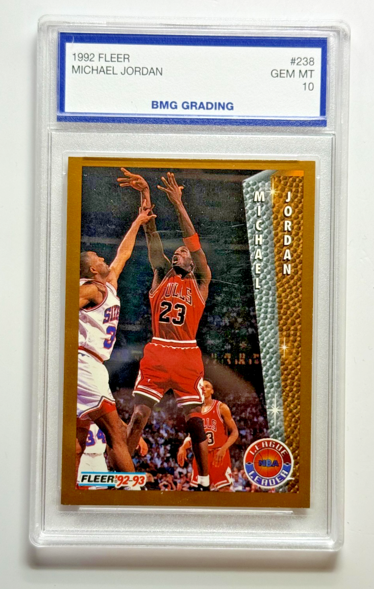 1992 Fleer Michael Jordan #238 League Leaders BMG 10 | eBay