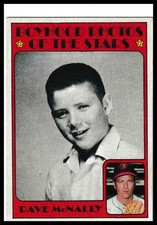 1972 Topps #344 Dave McNally Baltimore Orioles