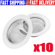 4.5" Kitchen Bathroom Sink Strainer Stainless Steel Filter Drain Strainer
