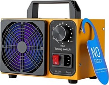 128,000mg/h Dual-Fan Ozone Machine Generator High Capacity Ozone Odor Eliminator