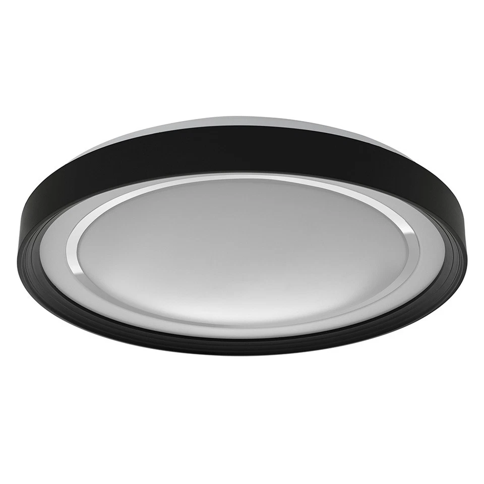 LED Smart+ Deckenlampe Orbis Gavin Schwarz Ø48cm 30W 3300lm 2700K-6500K App WiFi - Bild 2 von 4