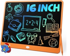 TEKFUN LCD Writing Tablet Doodle Board, 16inch Colorful Drawing Tablet Kids T...