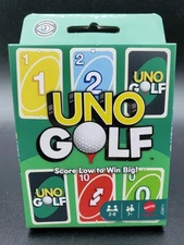 2025 Mattel "UNO Golf"⛳"Score Low/Win BIG!" Special Edition Card Game -New