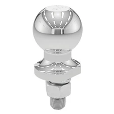 Curt 40097 Chrome 2" ATV Tow Ball fits ATVs/UTVs/Lawn Tractors with 5/8" Hole