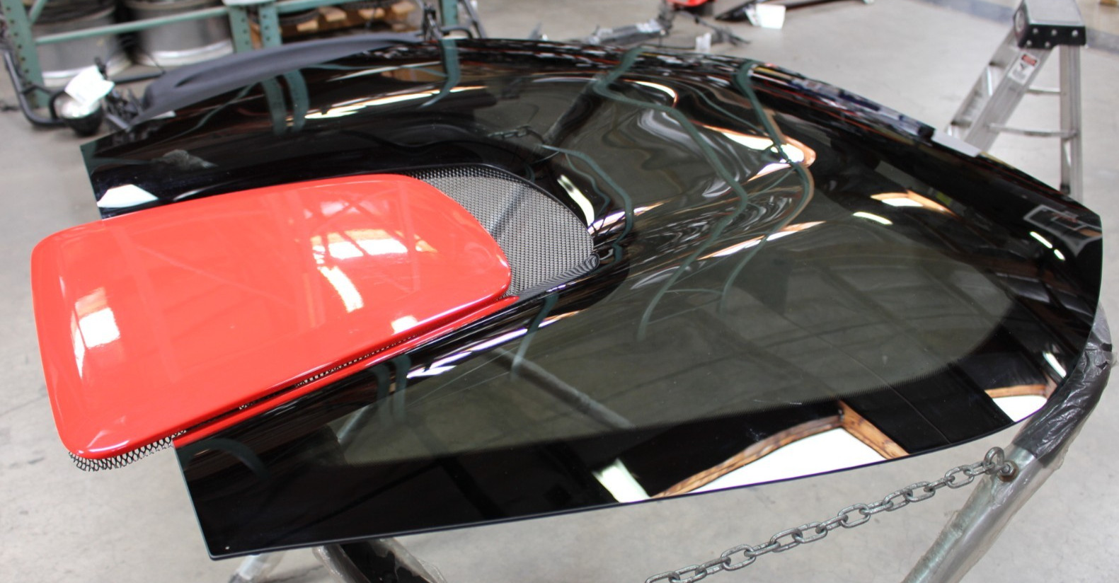 Ferrari 296 GTB, Decklid Tailgate, w/Glass, Used, P/N 979013