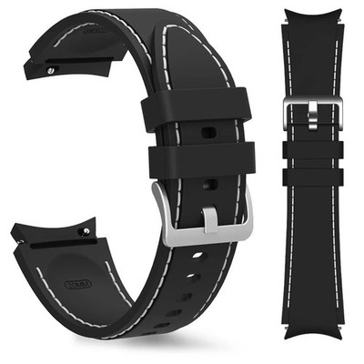 Sport Silicone Watch Band Strap For Samsung Galaxy Watch 4 5 6 7 40mm 44mm 45mm