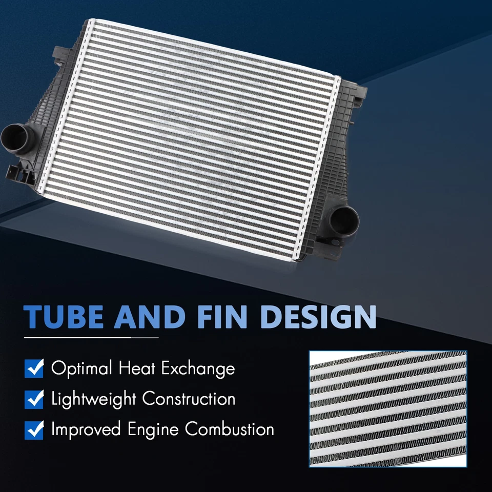 Intercooler para Cadillac ATS 2013-2019 CTS 2014-2019 Chevrolet Camaro 16-22 2,0 L Foto 3 de 4