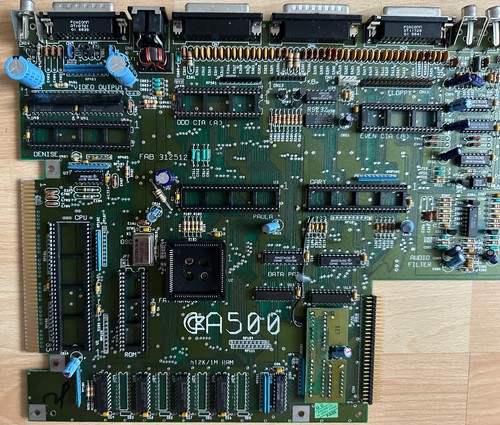 " Tokuda Tower " Motherboard Commodore Amiga 500 Rev.6A, Without Chip ´S #04 - Picture 4 of 6