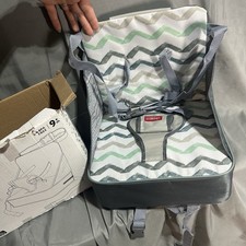 Nuby Easy-Go Lightweight High Chair Booster Seat for 9 Months and Up Used 1 Time