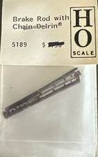 Grandt Line HO Kit #5189 Brake Rod with Chain-Delrin  1:87 NOS