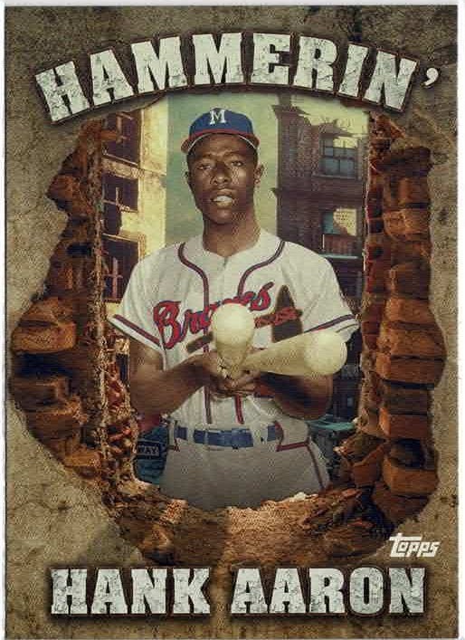 2020 Topps Archives Hank Aaron (Braves) Hammerin Hank Nickname Card No. 311