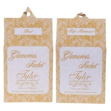 Tyler Candle Glamorous Diva  High Maintenance Sachets Bundle 4 Reusable Gla...