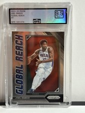 2022-23 Panini Prizm Global Reach Joel Embiid #19 Philadelphia 76ers 