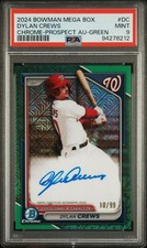 2024 Bowman Chrome Prospect Mega Box Autographs Dylan Crews #BMA-DC Green