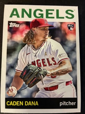 2025 Topps Archives CADEN DANA #22 Anaheim Angels Rookie RC