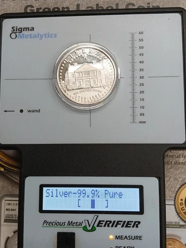 Silver  .999 fine Ridge way Bicentennial 1799-1999 silver round  T-256