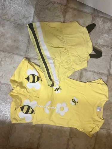 NWT Gymboree Girls Yellow Blue Hot air Ballon Shirts Shorts Outfit Shirt 6