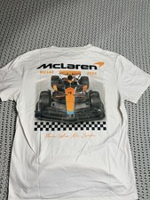 McLaren Formula 1 Team Shirt Mens M White F1 Racing MCL60 2023 Graphic Tee