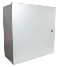 Wiegmann N1C202008LP Hinged Wall-Mount Enclosure 20"x20"x8.625" NEMA 1 Steel