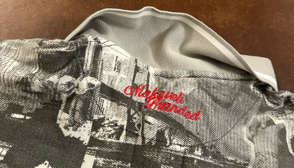 Makaveli Polo Men's XL AOP All Over Print Polo Tupac Shakur Rapper Rap Tee - Изображение 4 из 4