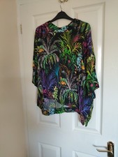 Sahara Black Multi Coloured Top