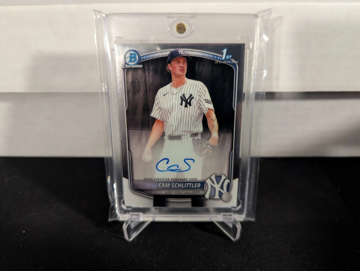 Bowman New York Yankees Baseball Sports Autographed Trading Cards
