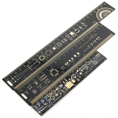 Mayata 3PCS/4PCS 15cm 20cm 25cm 30cm Multifunctional PCB Ruler Measuring Tool...