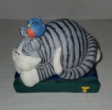 Decor Trinket First Class Designs Sleeping Kitty Decor Cat 