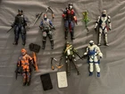 G.I. Joe Classified LOT INCOMPLETE FIGURES Cobra Commander Snake Eyes Viper
