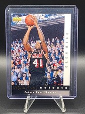 1992-93 Upper Deck - Jerry West Selects Glen Rice #JW11
