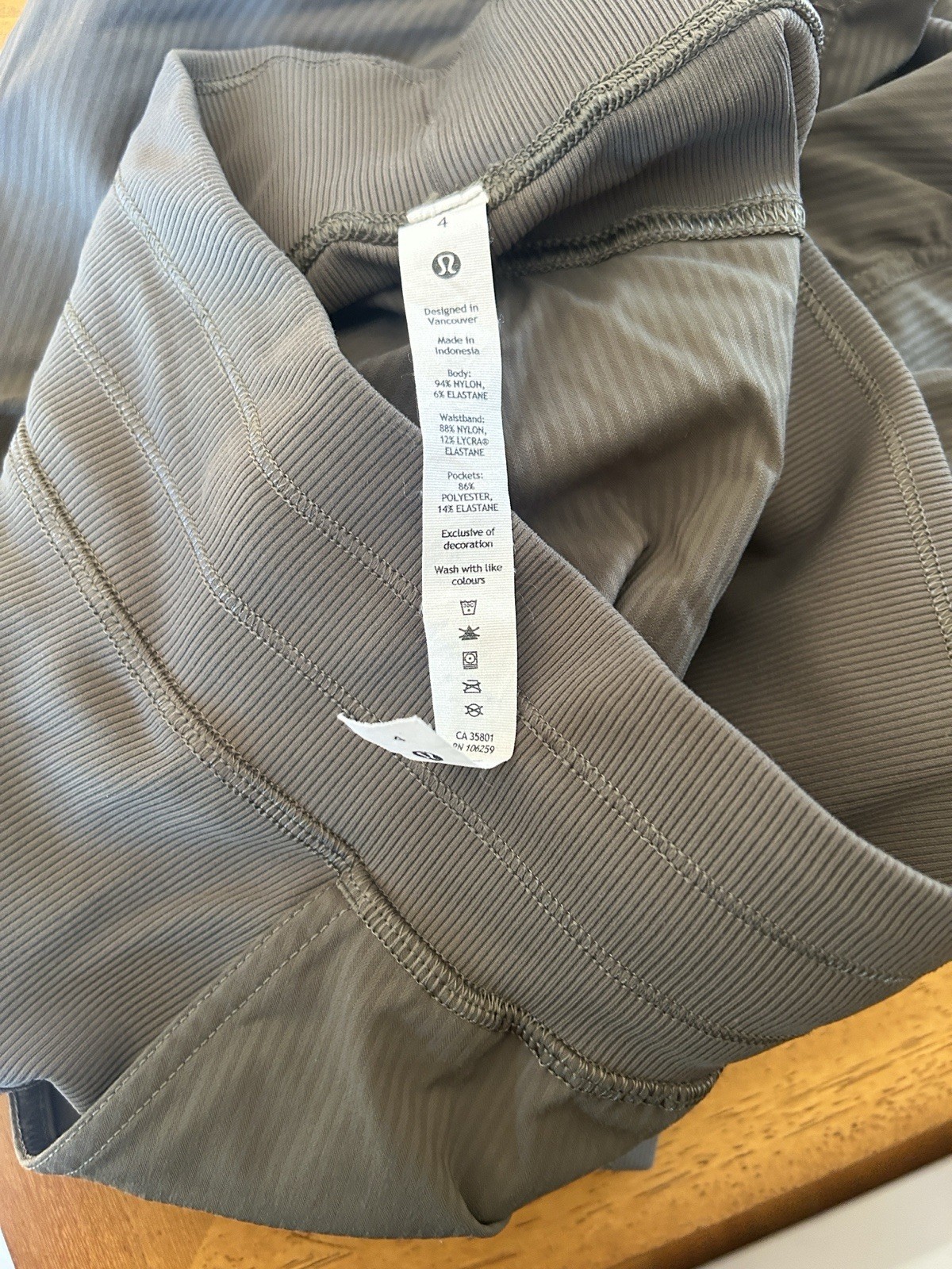 Lululemon Pull On Drawstring Waist Performance Jo… - image 2