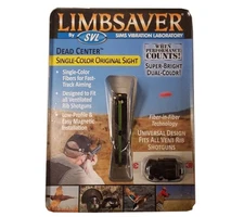 LimbSaver Dead Center Single-Color Shotgun/Rifle Sight (Yellow Fiber) #12209