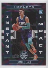 2020-21 Panini Illusions Instant Impact Emerald LaMelo Ball #8 02ez