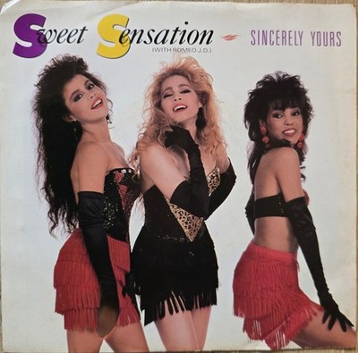Sweet Sensation Sincerely Yours Vinyl 45 with Picture Sleeve