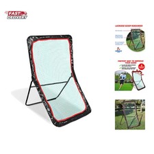 4x7ft Lacrosse Rebounder for Backyard Training - EST 2018 with 12  No Questio...
