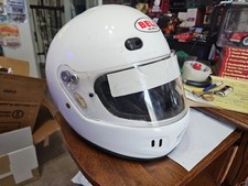 Bell Racing Motorcycle Helmet White Size M Me...