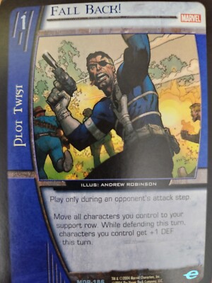 Upper Deck VS System Marvel Origins 2ND TIER SINGLES  *Pick Your Card*