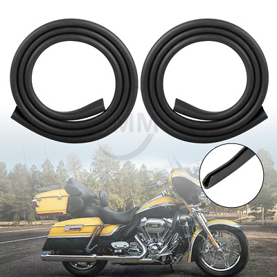 2x 31.9'' Inner Batwing Fairing Trim Seal Rubber for Harley Electra Glide FLHTC
